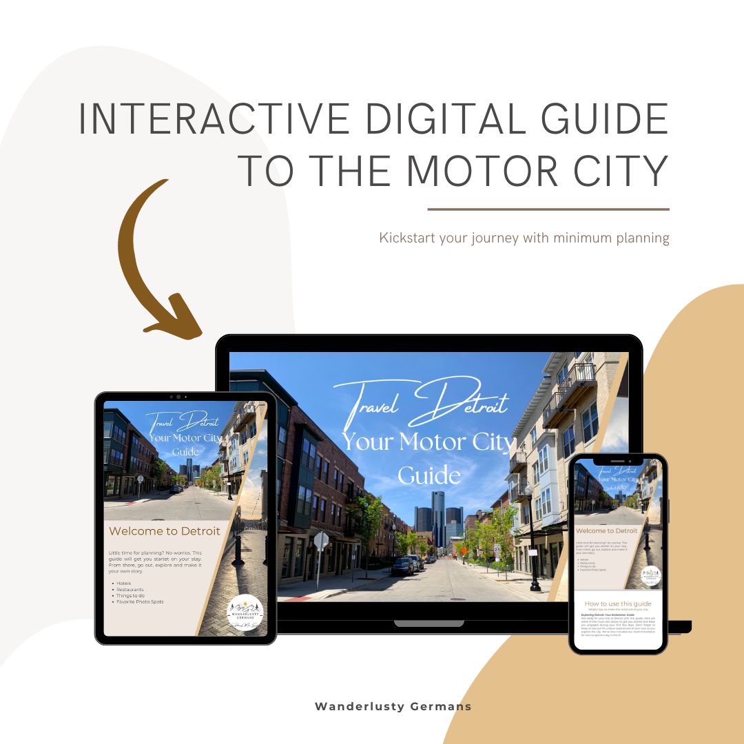 Digital Interactive Travel Guide to Detroit